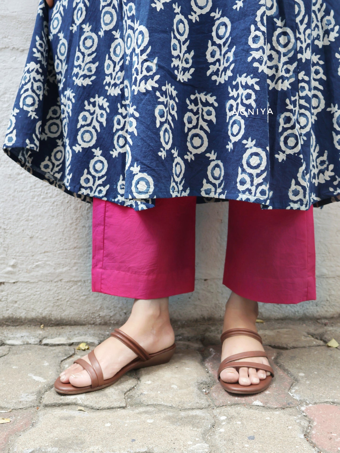 Pink Pure Cotton Pant